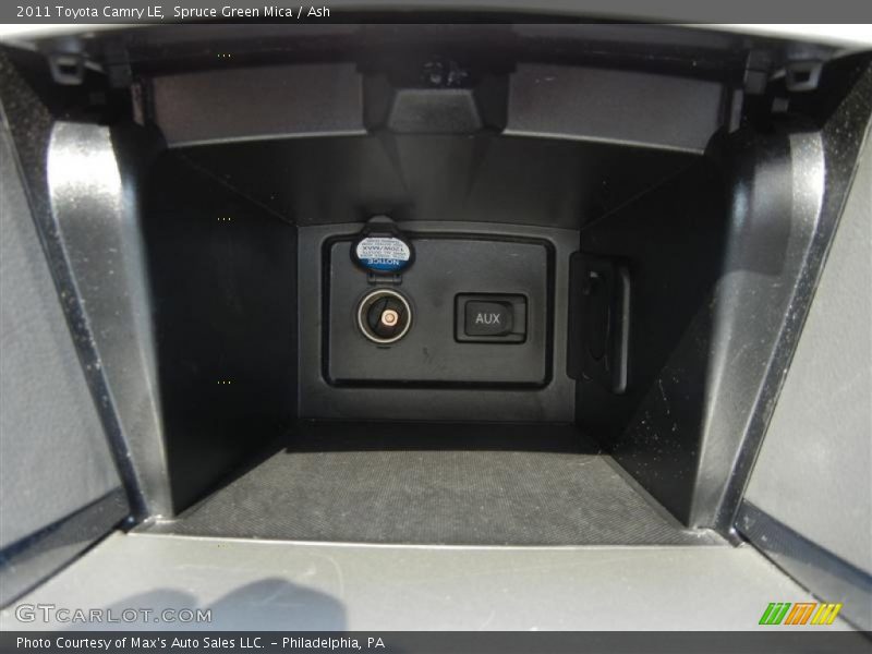 Spruce Green Mica / Ash 2011 Toyota Camry LE