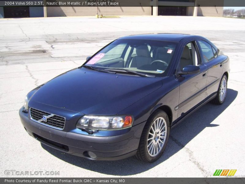 Nautic Blue Metallic / Taupe/Light Taupe 2004 Volvo S60 2.5T