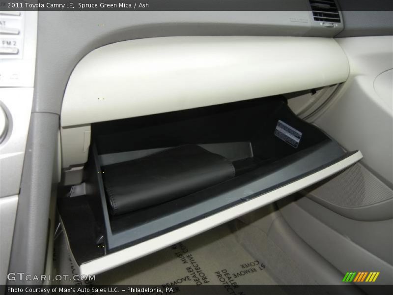 Spruce Green Mica / Ash 2011 Toyota Camry LE