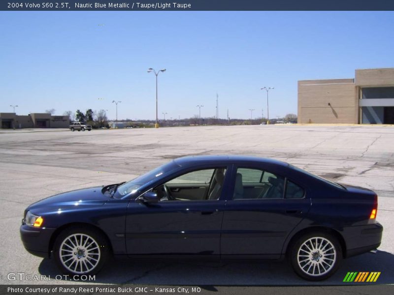 Nautic Blue Metallic / Taupe/Light Taupe 2004 Volvo S60 2.5T