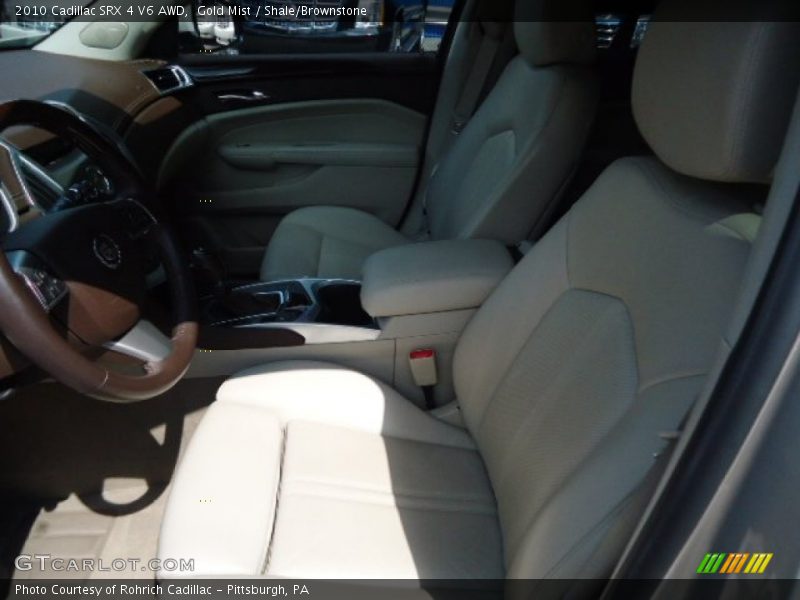 Gold Mist / Shale/Brownstone 2010 Cadillac SRX 4 V6 AWD