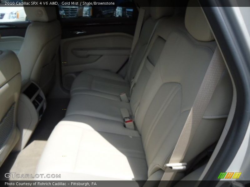 Gold Mist / Shale/Brownstone 2010 Cadillac SRX 4 V6 AWD