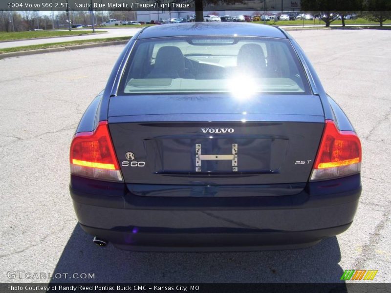 Nautic Blue Metallic / Taupe/Light Taupe 2004 Volvo S60 2.5T