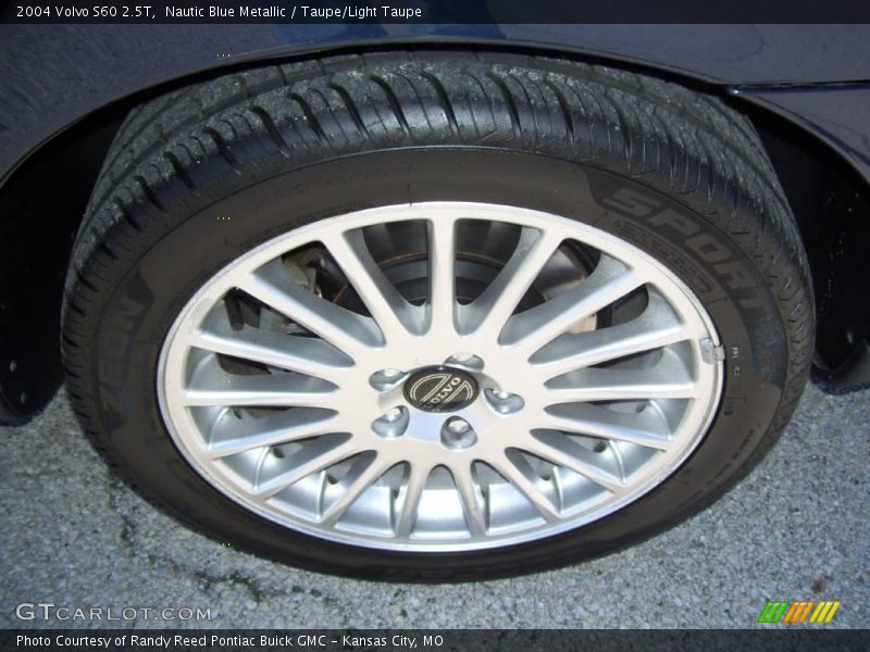 Nautic Blue Metallic / Taupe/Light Taupe 2004 Volvo S60 2.5T