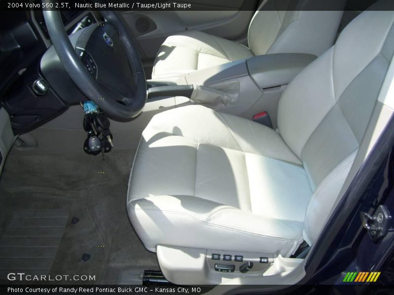 Nautic Blue Metallic / Taupe/Light Taupe 2004 Volvo S60 2.5T