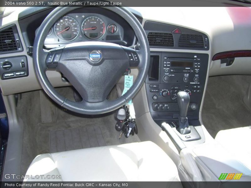 Nautic Blue Metallic / Taupe/Light Taupe 2004 Volvo S60 2.5T