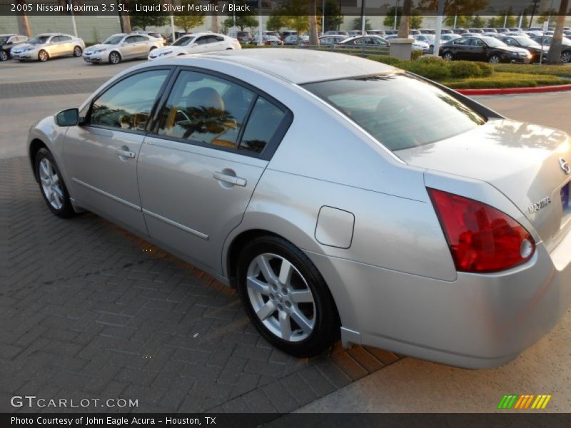 Liquid Silver Metallic / Black 2005 Nissan Maxima 3.5 SL