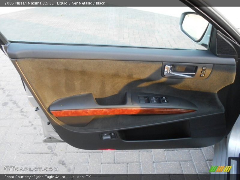 Liquid Silver Metallic / Black 2005 Nissan Maxima 3.5 SL