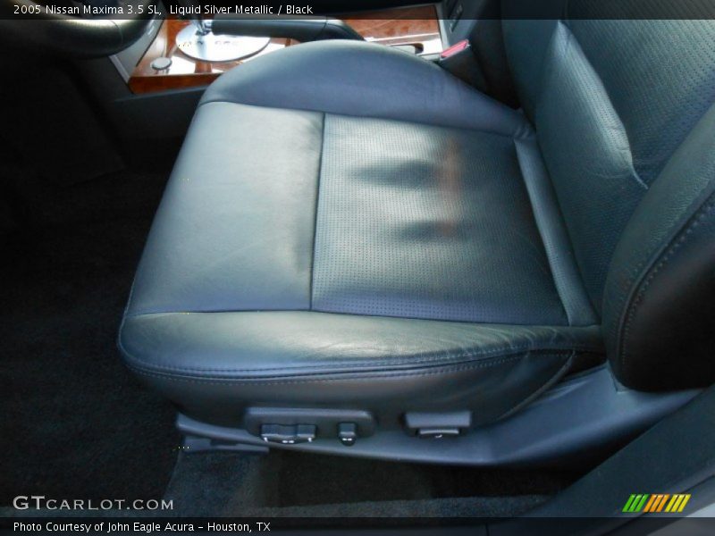 Liquid Silver Metallic / Black 2005 Nissan Maxima 3.5 SL