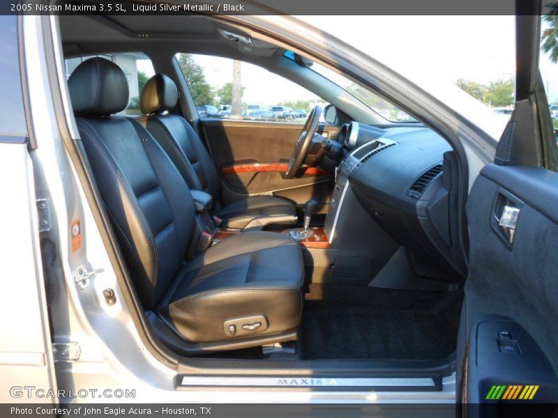 Liquid Silver Metallic / Black 2005 Nissan Maxima 3.5 SL