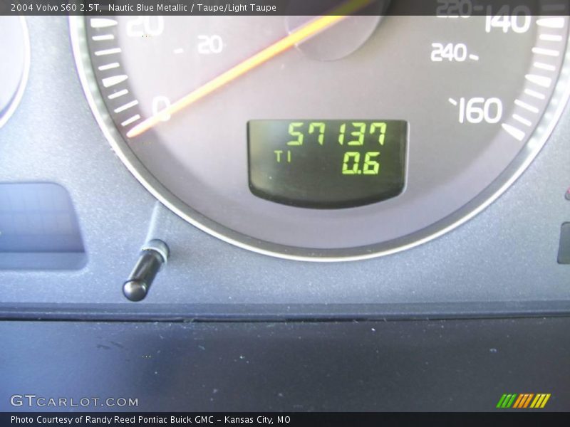 Nautic Blue Metallic / Taupe/Light Taupe 2004 Volvo S60 2.5T