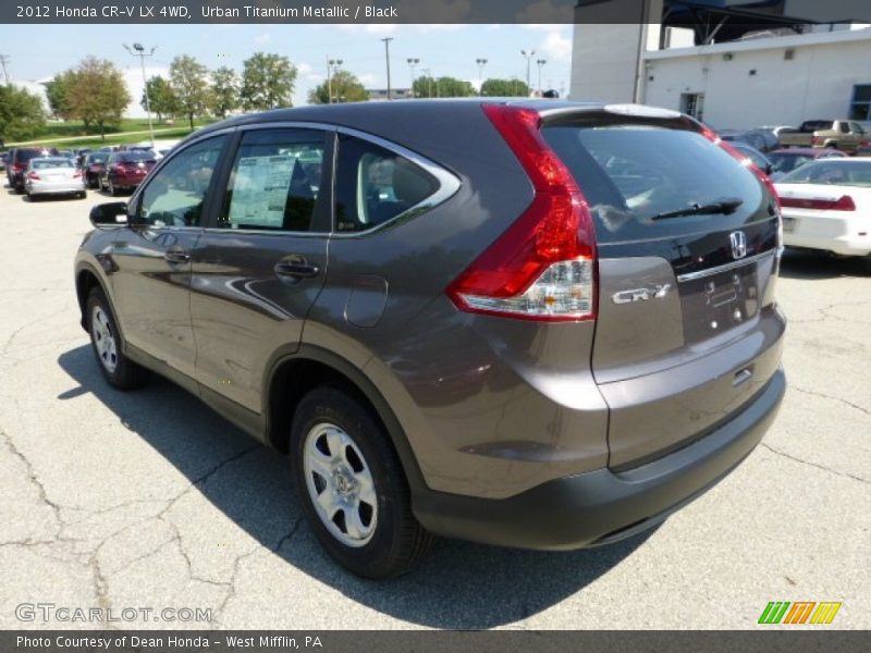 Urban Titanium Metallic / Black 2012 Honda CR-V LX 4WD