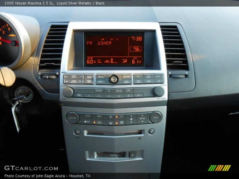 Liquid Silver Metallic / Black 2005 Nissan Maxima 3.5 SL