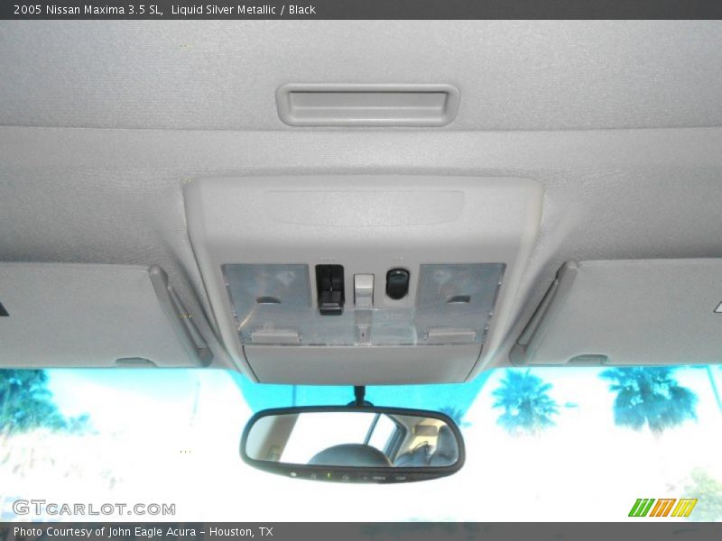 Liquid Silver Metallic / Black 2005 Nissan Maxima 3.5 SL