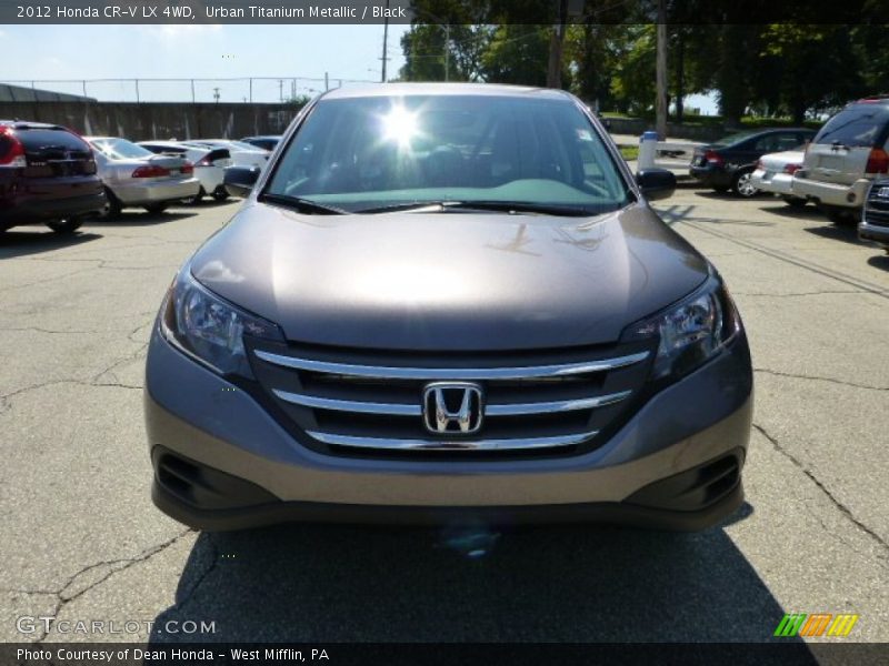 Urban Titanium Metallic / Black 2012 Honda CR-V LX 4WD