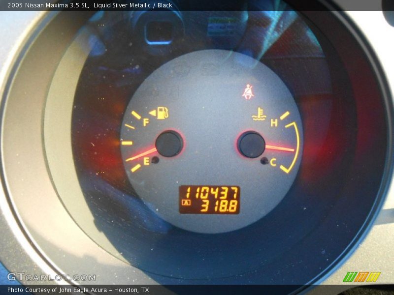 Liquid Silver Metallic / Black 2005 Nissan Maxima 3.5 SL