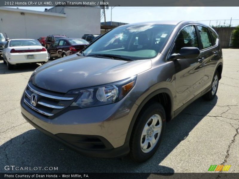 Urban Titanium Metallic / Black 2012 Honda CR-V LX 4WD
