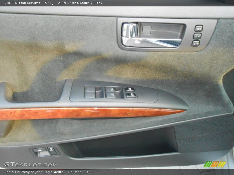 Liquid Silver Metallic / Black 2005 Nissan Maxima 3.5 SL