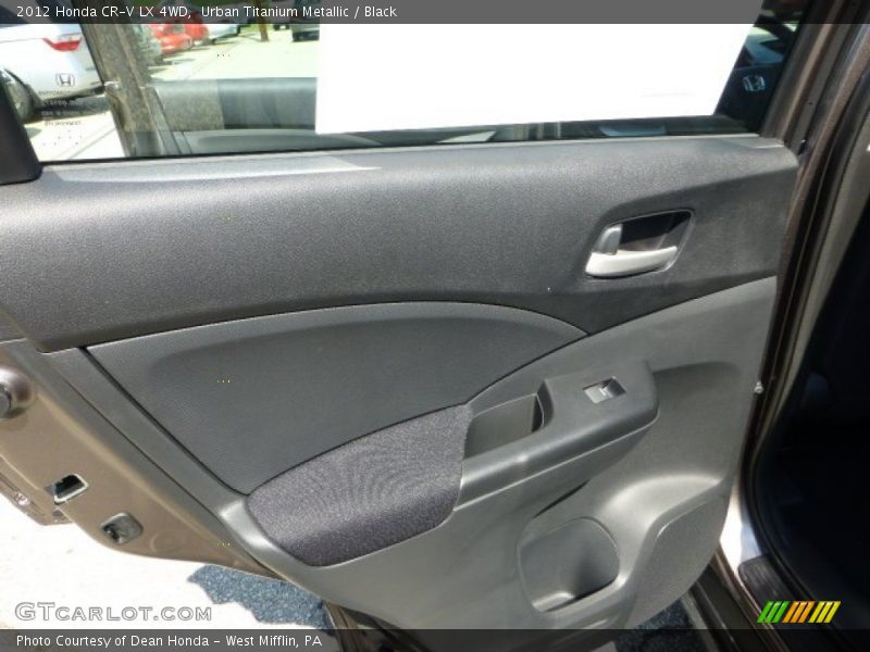 Urban Titanium Metallic / Black 2012 Honda CR-V LX 4WD