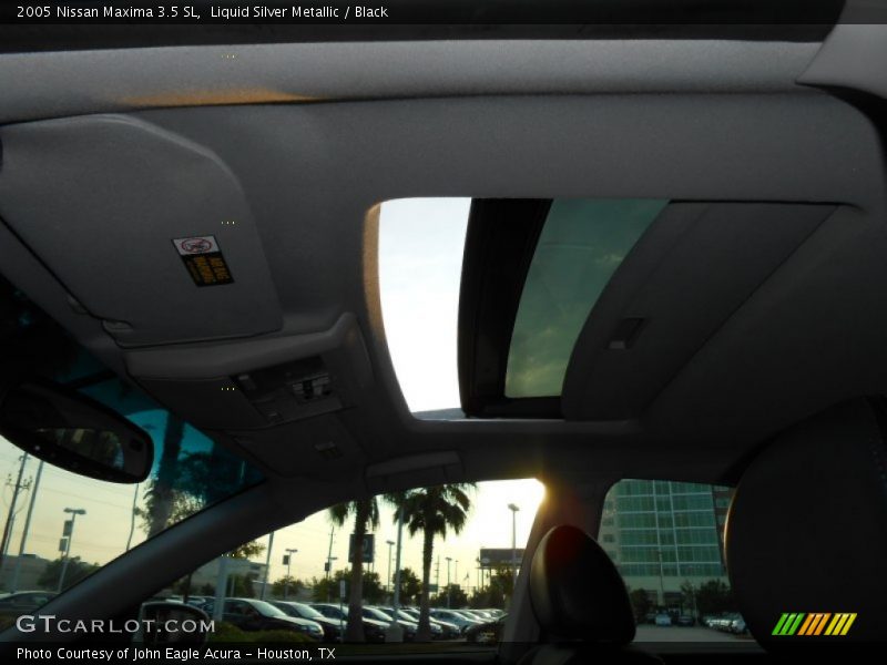 Liquid Silver Metallic / Black 2005 Nissan Maxima 3.5 SL