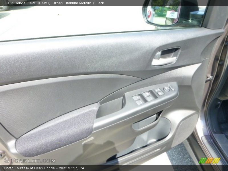 Urban Titanium Metallic / Black 2012 Honda CR-V LX 4WD