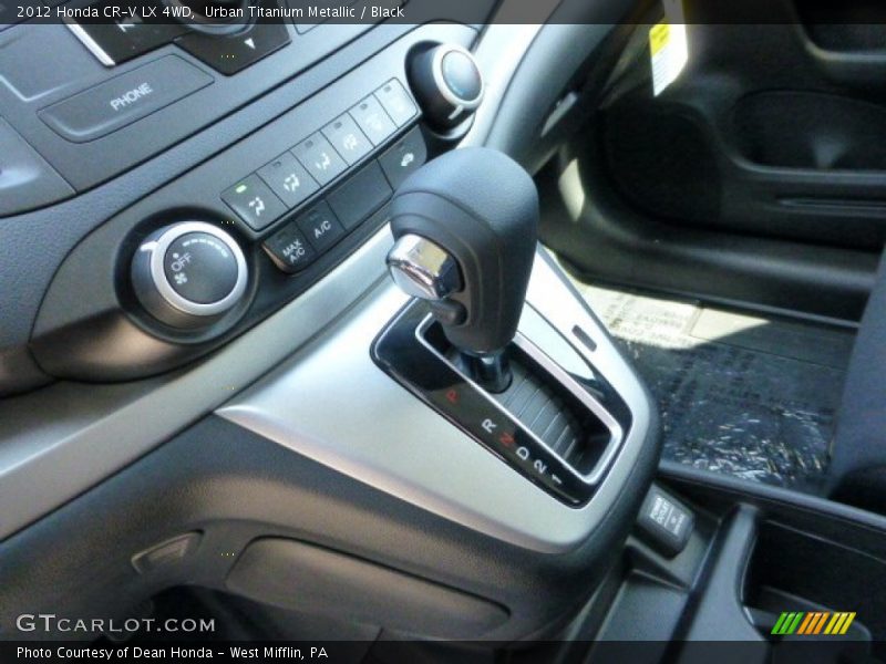 Urban Titanium Metallic / Black 2012 Honda CR-V LX 4WD