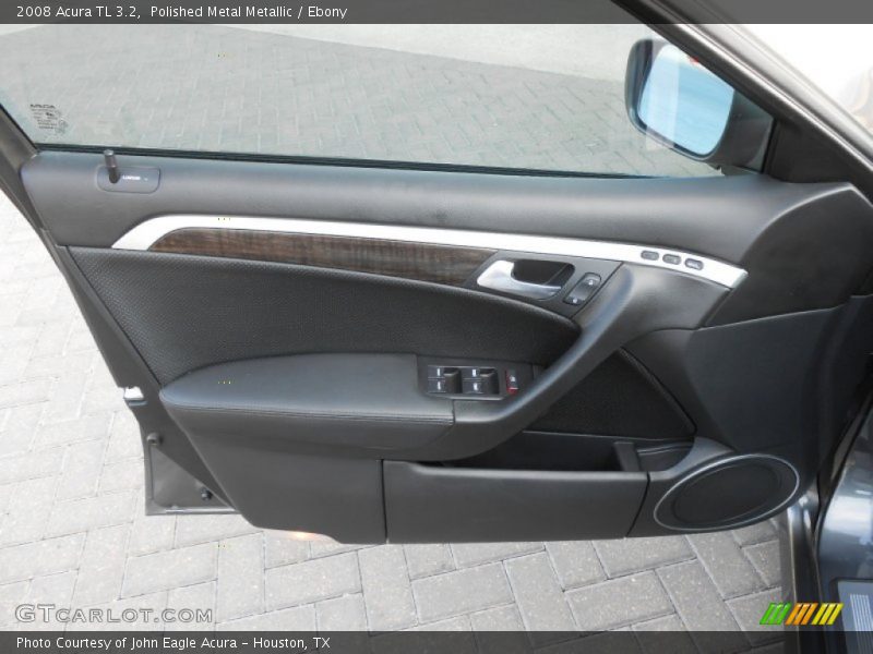 Polished Metal Metallic / Ebony 2008 Acura TL 3.2