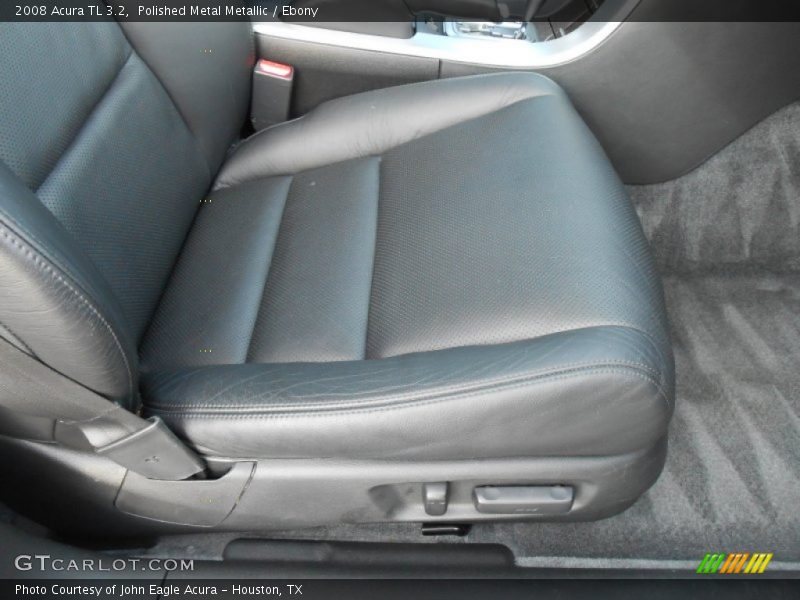 Polished Metal Metallic / Ebony 2008 Acura TL 3.2