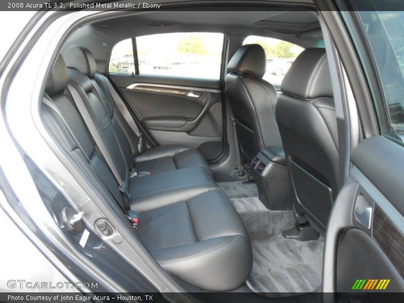 Polished Metal Metallic / Ebony 2008 Acura TL 3.2