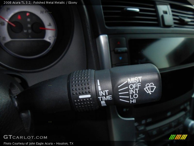 Polished Metal Metallic / Ebony 2008 Acura TL 3.2
