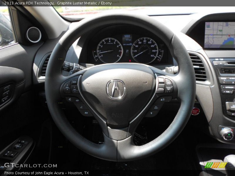 Graphite Luster Metallic / Ebony 2013 Acura RDX Technology