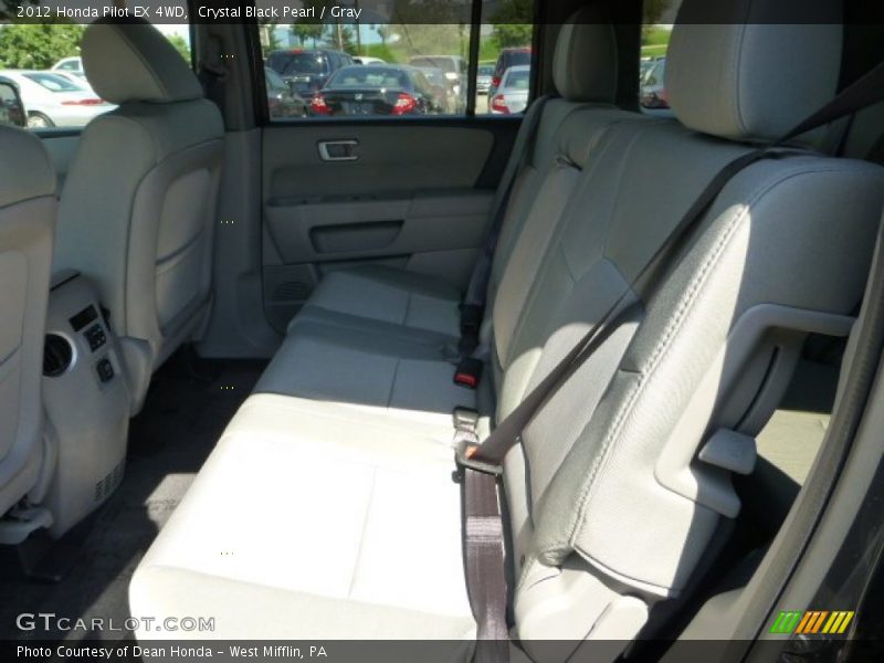 Crystal Black Pearl / Gray 2012 Honda Pilot EX 4WD