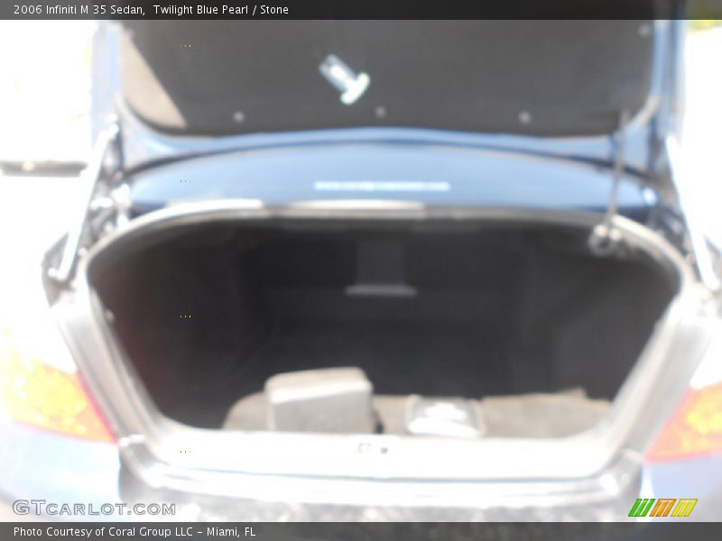 Twilight Blue Pearl / Stone 2006 Infiniti M 35 Sedan
