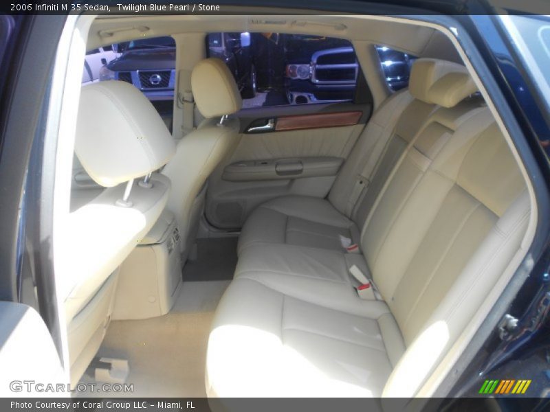 Twilight Blue Pearl / Stone 2006 Infiniti M 35 Sedan