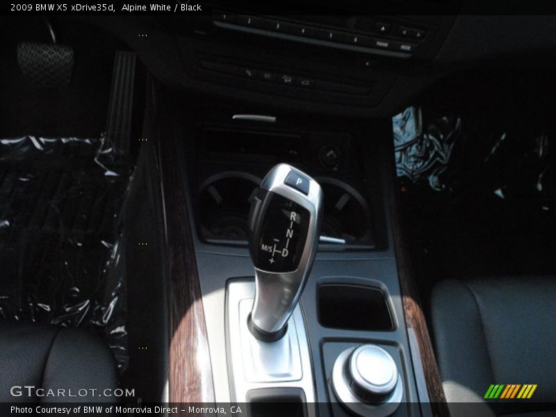 Alpine White / Black 2009 BMW X5 xDrive35d