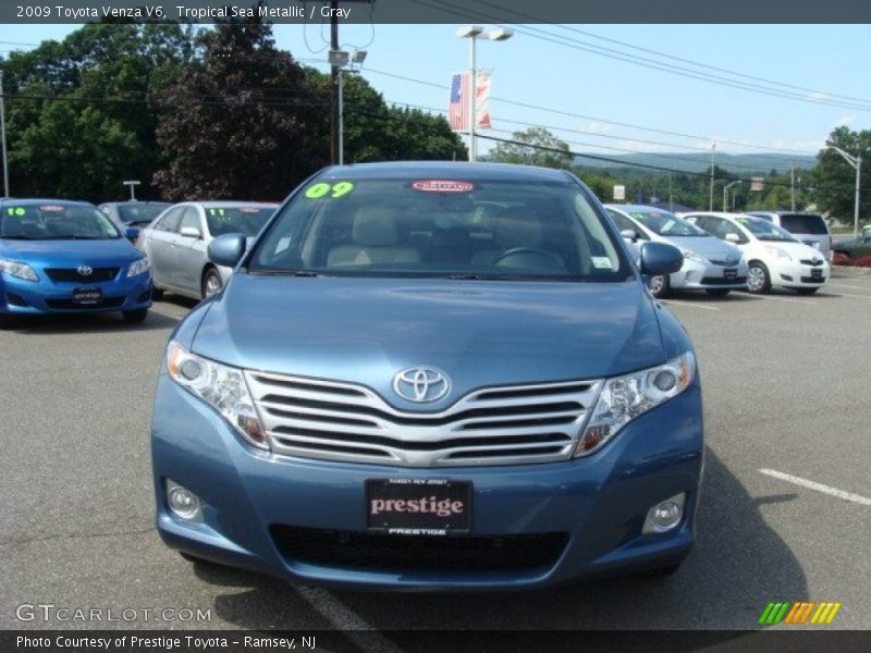 Tropical Sea Metallic / Gray 2009 Toyota Venza V6