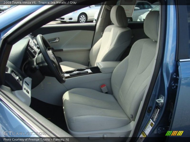 Tropical Sea Metallic / Gray 2009 Toyota Venza V6