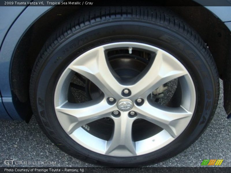 Tropical Sea Metallic / Gray 2009 Toyota Venza V6