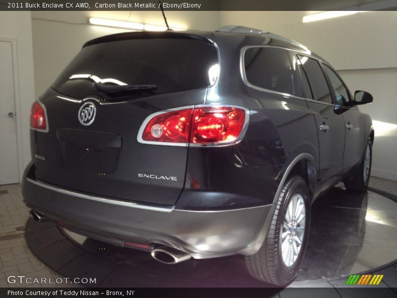 Carbon Black Metallic / Ebony/Ebony 2011 Buick Enclave CX AWD