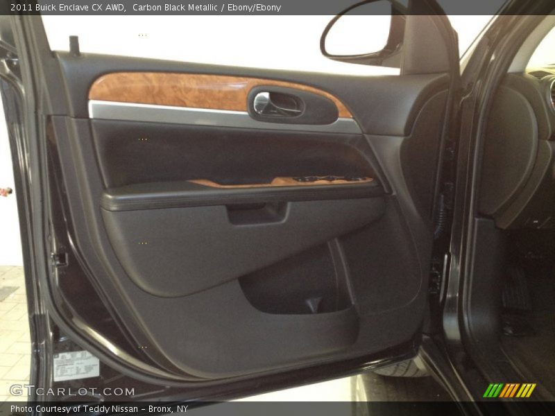 Carbon Black Metallic / Ebony/Ebony 2011 Buick Enclave CX AWD