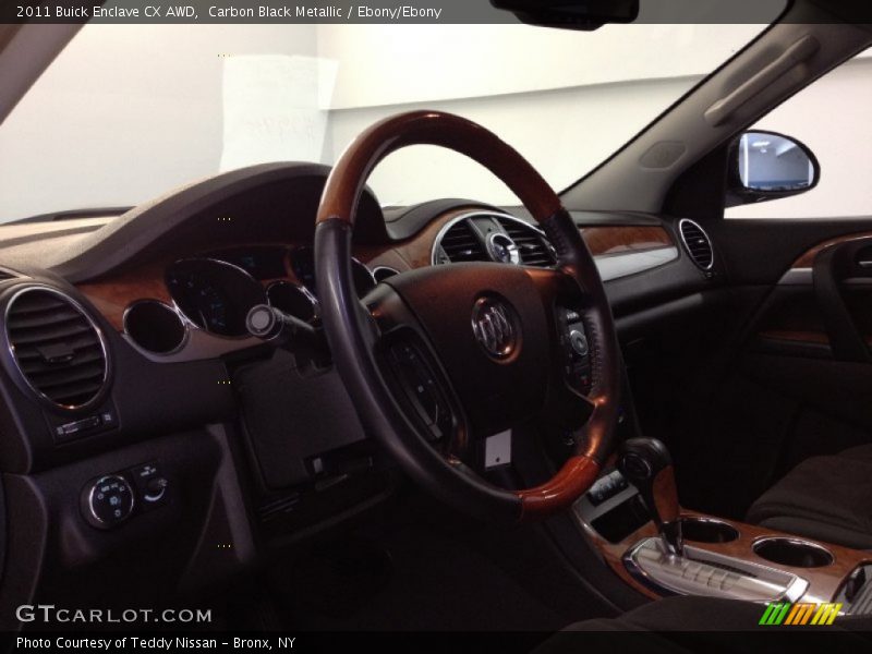 Carbon Black Metallic / Ebony/Ebony 2011 Buick Enclave CX AWD