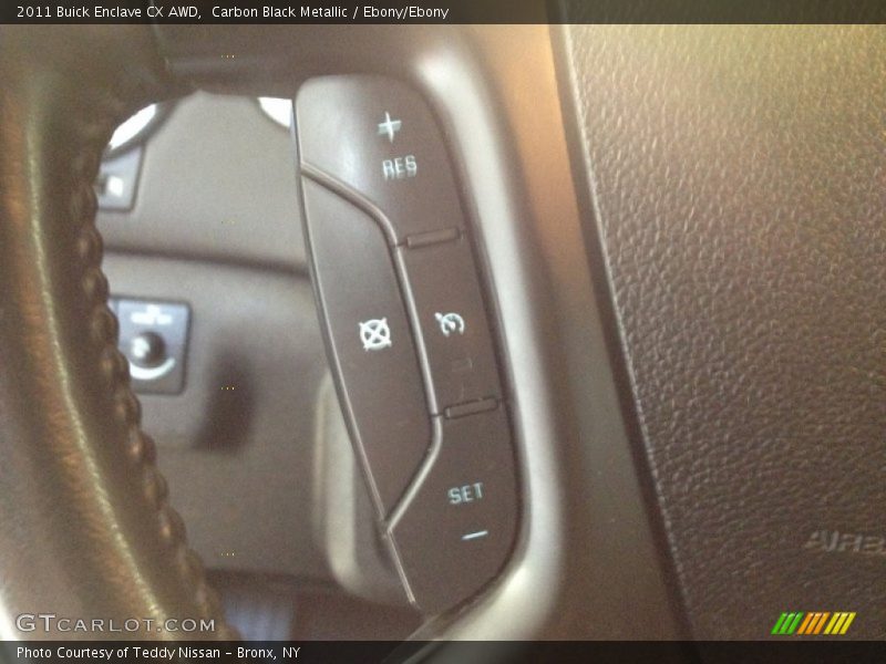 Carbon Black Metallic / Ebony/Ebony 2011 Buick Enclave CX AWD