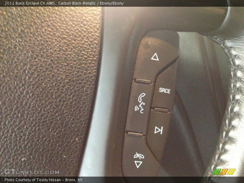 Carbon Black Metallic / Ebony/Ebony 2011 Buick Enclave CX AWD