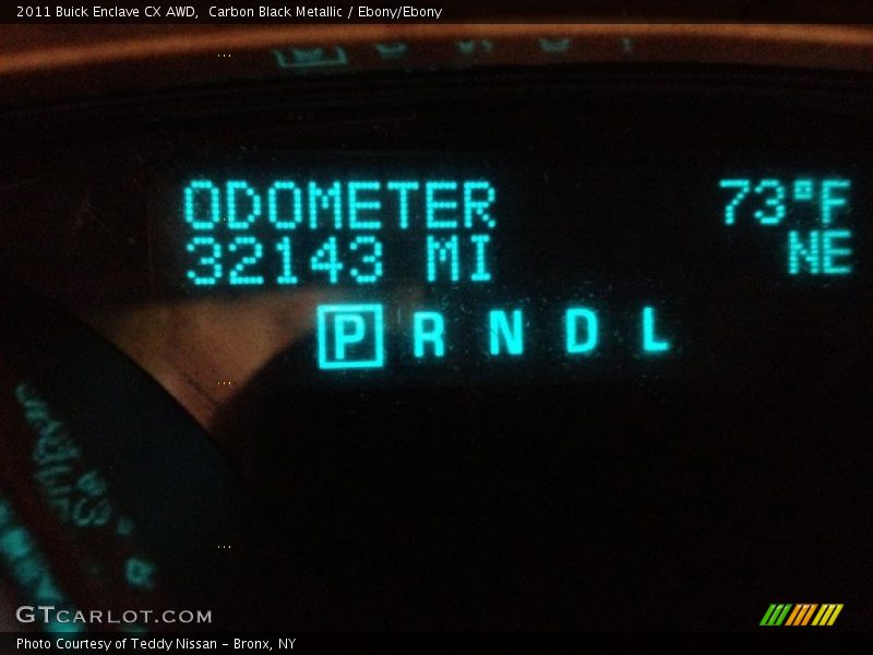 Carbon Black Metallic / Ebony/Ebony 2011 Buick Enclave CX AWD