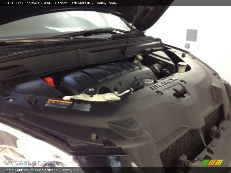 Carbon Black Metallic / Ebony/Ebony 2011 Buick Enclave CX AWD