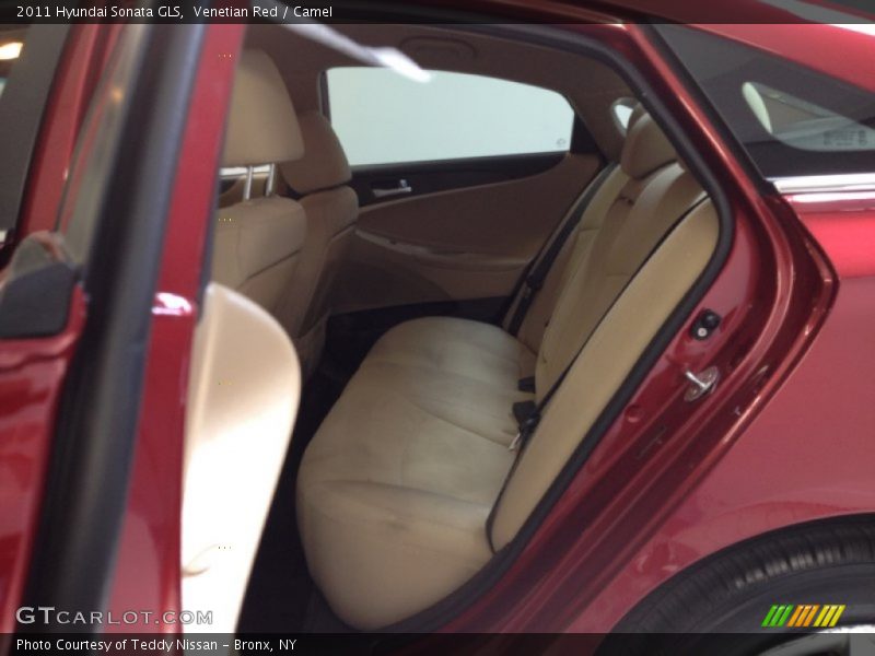Venetian Red / Camel 2011 Hyundai Sonata GLS
