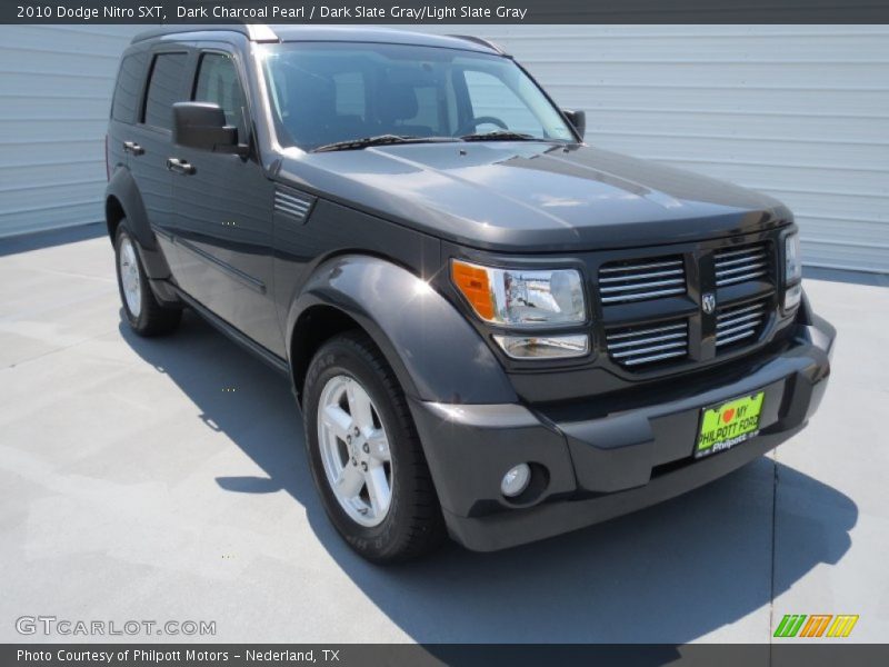 Dark Charcoal Pearl / Dark Slate Gray/Light Slate Gray 2010 Dodge Nitro SXT