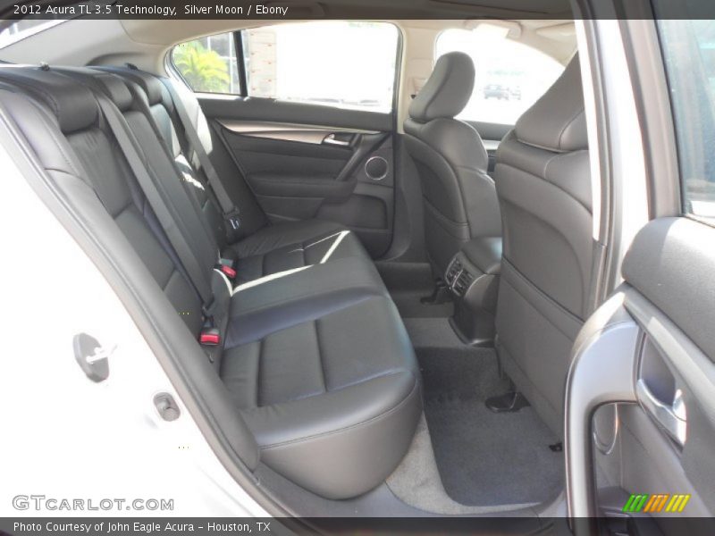 Silver Moon / Ebony 2012 Acura TL 3.5 Technology