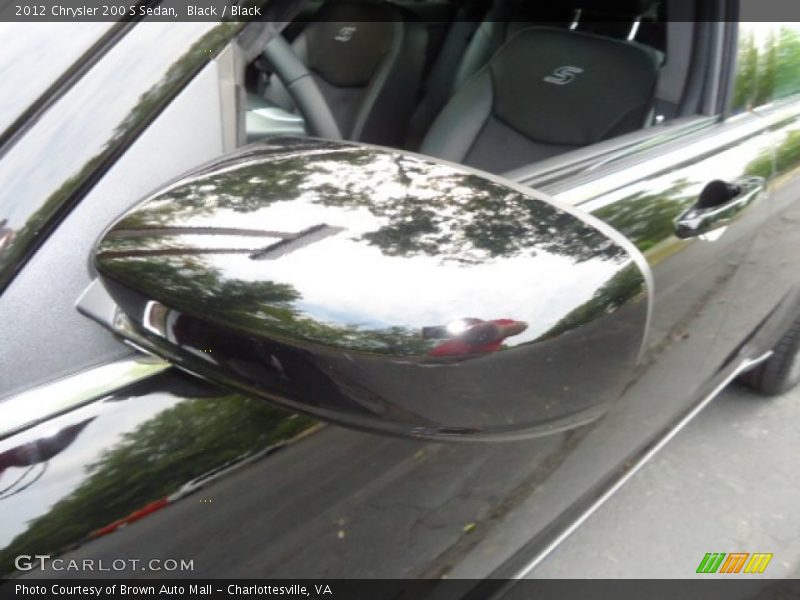 Black / Black 2012 Chrysler 200 S Sedan