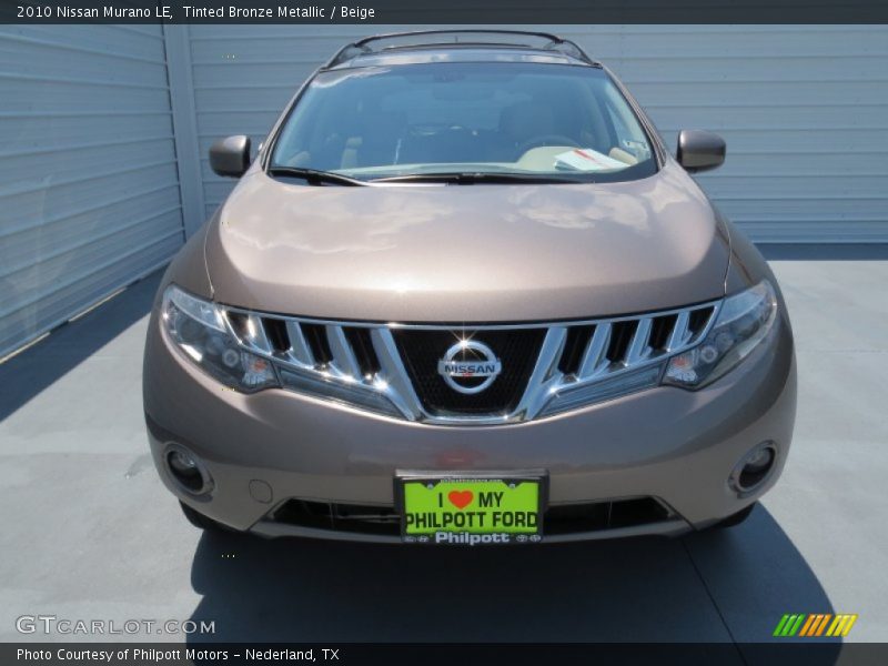 Tinted Bronze Metallic / Beige 2010 Nissan Murano LE